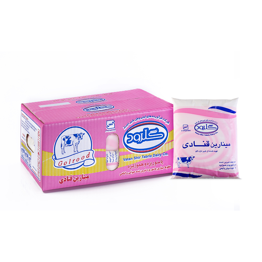 خامه مینارین صورتی گلرود